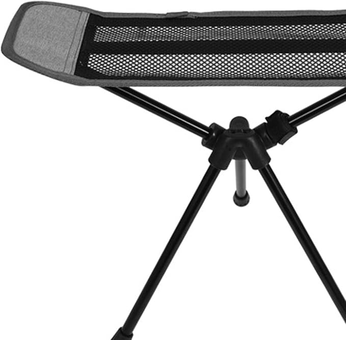 Portable Folding Chair Ottoman Outdoor Recliner Lazy Footrest Leg Rest Camping Chair Footstool for Hiking Fishing Picnic