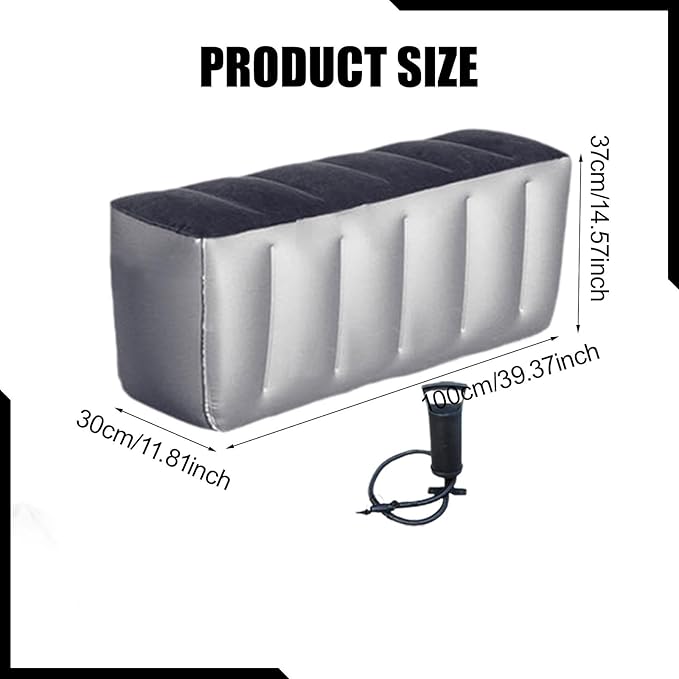 Inflatable Car Travel Mattress Cushion Air Couch Car Sleeping Bed for Cars B