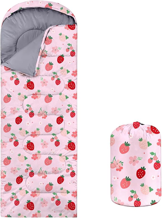 Camping Sleeping Bags Lightweight Waterproof Sleeping Bag and Compact with Compression Sack for Outdoor