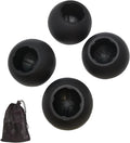 4Pcs Trekking Pole Tips Replacement Protectors 11mm  Rubber Ball Feet for Trekking Poles Outdoor Fishing Hiking
