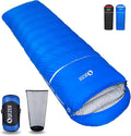 Down Sleeping Bag for Adults 600 Fill Power Ultralight &amp Compact with Compression Sack for Backpacking Camping Hiking