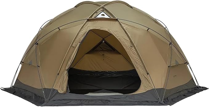 POMOLY Tent Ground Sheet for Dome X6 Series Flame Retardant Removable Ground Sheet Tent Accessories (Stove Area)