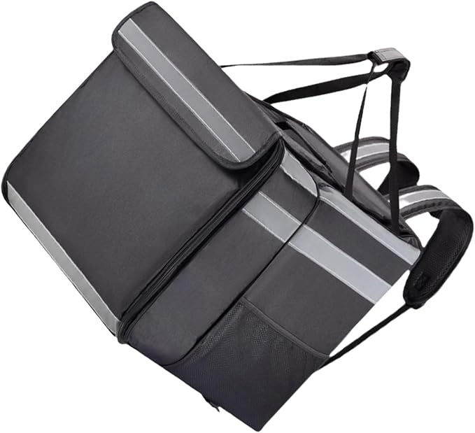 Commercial Grade Insulated Backpack Layered Plan Heat Immune for Providing Business Large Capacity Pizza Carrier Bag