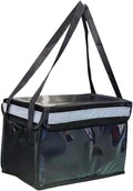 Insulated Food Delivery Bag Thermal Bag Sturdy Keep Food Hot Cold with Bottom Plate for Grocery Shopping