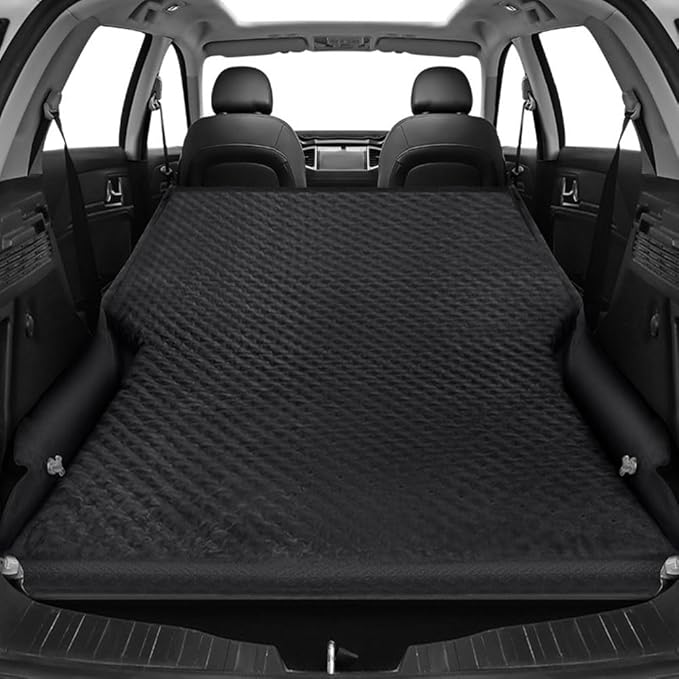 Car Inflatable Mattress for Mercedes Benz/AMG GL X166 X164 SUV GL 350 400 450 500 550/GL63 2011-2015 with Air Pump Self-Driving Camping Travel Thickened Foldable Air Mattress