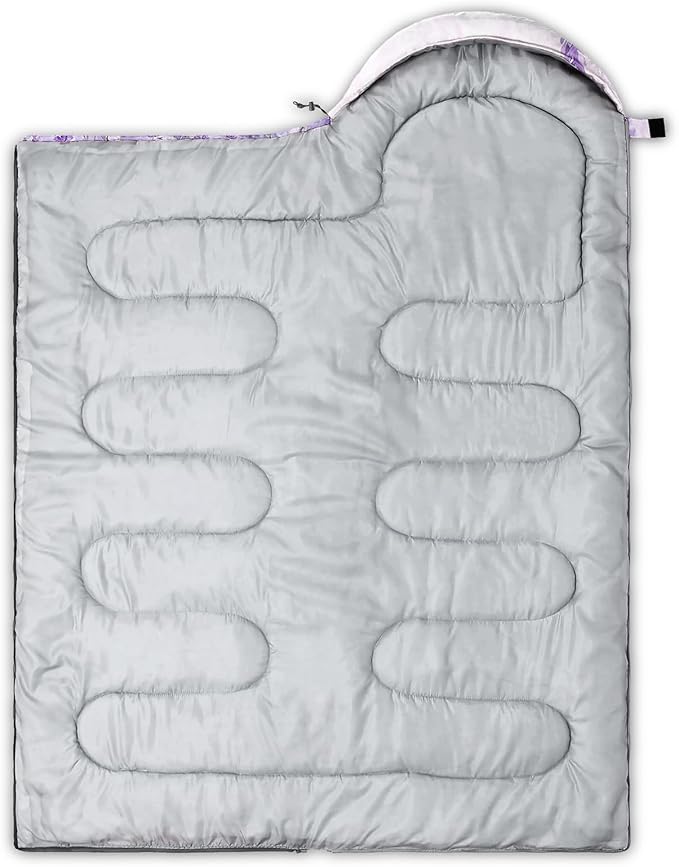 HOSIMA Dear Hunting Pattern Cold Weather Sleeping Bags for Kids AdultsBlack Light Weight Waterproof Sleeping Bags for Outdoors Hiking.