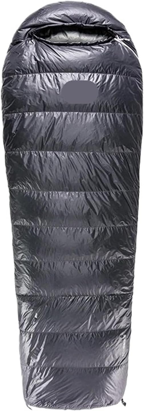 700FP Gray Goose Down Envelope Sleeping Bag – E-Series Ultra Warm for Camping Backpacking