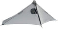 Six Moon Designs Gatewood Cape – Gray-11 oz Ultralight Backpacking Tarp &amp Rain Gear – 360° Protection Backpacking Shelter – Silicone Nylon Camping Canopy – Multi-Use Thru-Hiking Camping Shelter (G