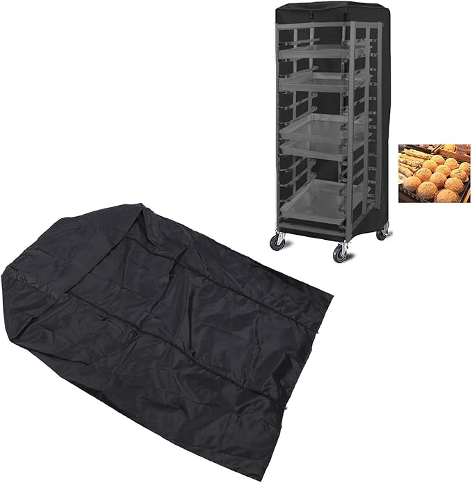 ?420D Waterproof Bread Rack Dust Cover Bakers Use Baking Pan Rack Cover