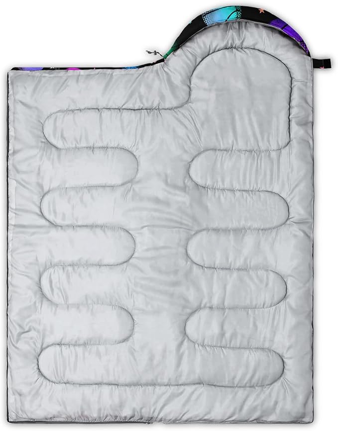 BSNTHO Camping Sleeping Bags3 Season Warm &amp Cool WeatherLightweightWaterproof Sleeping Bags for Adults &amp KidsTravelingand OutdoorsCamping Gear Equipment