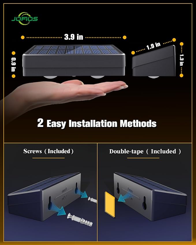 Solar Fence Lights 20 Pack 50 Lumens Outdoor Solar Lights with 12 Modes RGB Color Glow LEDWaterproof Solar Lights for Patio Backyard Deck Fence Railing