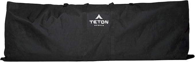 Teton Outfitter Camping Cot Heavy-Duty Oversized Folding Cot for Adults Comfortable Elevated Sleeping Bed Easy Setup