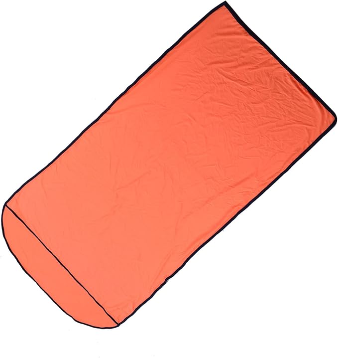 Sleeping Bag Liner Ultralight Polyester Fleece 78.7x31.5in - Soft Comfort Multifunctional Use Ideal for Camping and Travel