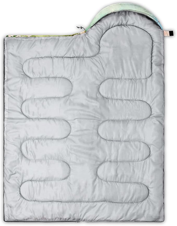 Ocean Themed Sea Turtle Sleeping Bag for Kids Boys GirlsLightweight Warm Cold Weather BackpackingWaterproof Compact Sleeping Bag with Compression Sack for Hiking Camping Outdoor.