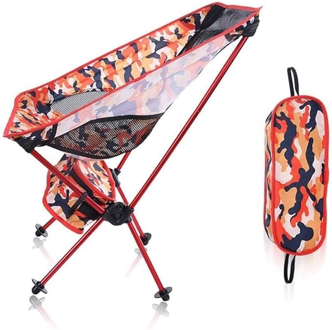 Outdoor Folding Chair Picnic Camping Portable Camouflage OxforOutdoor Lounge for Beach Hiking Fishing Lightweight and Durable Chairs