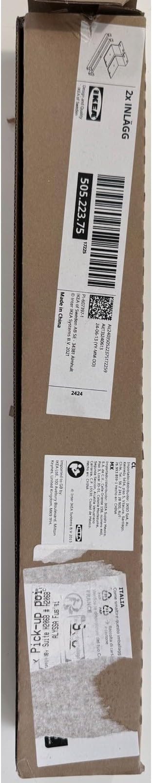 Malockos INLAGG 2x Connection Fittings 505.223.75 FOR KALLAX ATTACHMENT