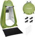 Neverland Pop up Privacy Shower Tent - Portable Changing Shower Tent Dressing Room Bathroom Outdoor Rain Shelter for Camping Beach