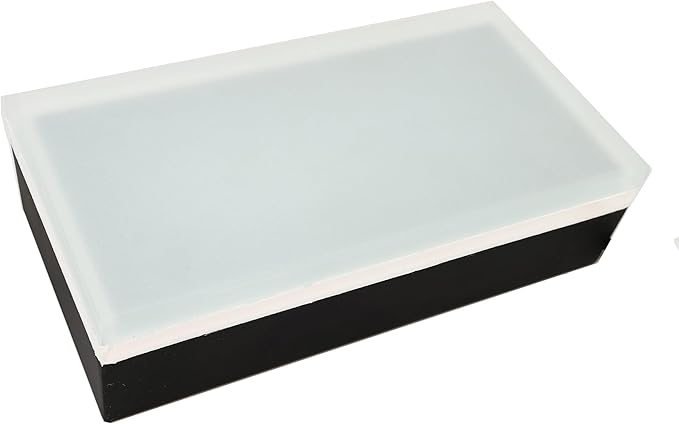 LUMENGY Paver Light 4x8 Inch (3.93x7.87) 2700K Warm White Glare-Free Brick Lighting for Driveways Walkways Pool Decks and Patios 12V Hardwired IP67 Waterproof Drive-Over Rated