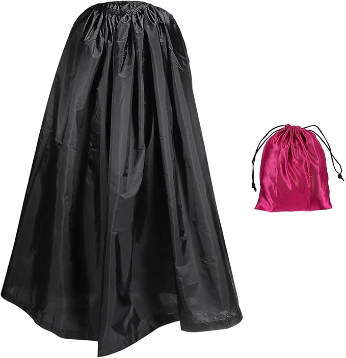 PATIKIL Portable Dressing Room 1.2M Length Instant Dressing Cover Up Changing Tent Privacy Shelter for Beach Boating Camping Competition Black