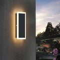 Modern LED Outdoor Wall Sconce 3000K 18W LED Outdoor Wall Mount Light Anti Rust Porch Light IP65 Waterproof Exterior Sconce for PorchFront DoorPatio