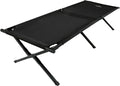 Teton Outfitter Camping Cot Heavy-Duty Oversized Folding Cot for Adults Comfortable Elevated Sleeping Bed Easy Setup