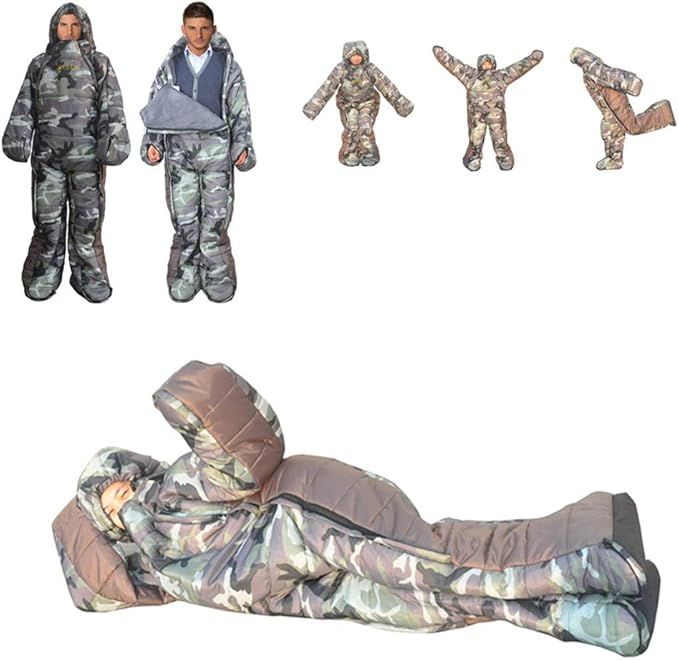 Gaorui Mummy Humanoid Outdoor Camping Winter Indoor Outdoor Portable Ultralight Warm Adult Windproof Sleeping Bag