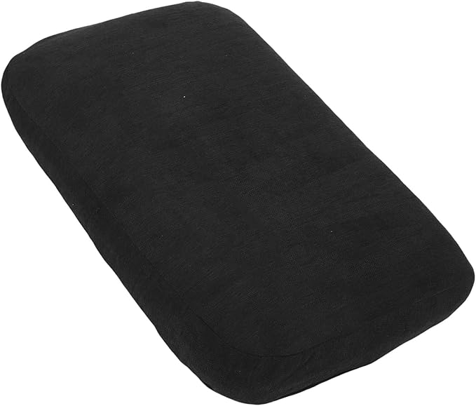 CHICIRIS Camping Pillow Memory Foam Travel Pillow Soft Comfortable Breathable for Backpacking Hiking Airplane Black