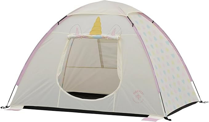 Firefly! Outdoor Gear Unicorn Kids Camping Tent 2-Person Pink and White
