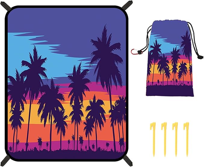 Foldable Outdoor Picnics Blanket Easy to Carry Beach Blanket Large Spacious Mattress Elegant Camping Pad for Relaxation Pad for Camping
