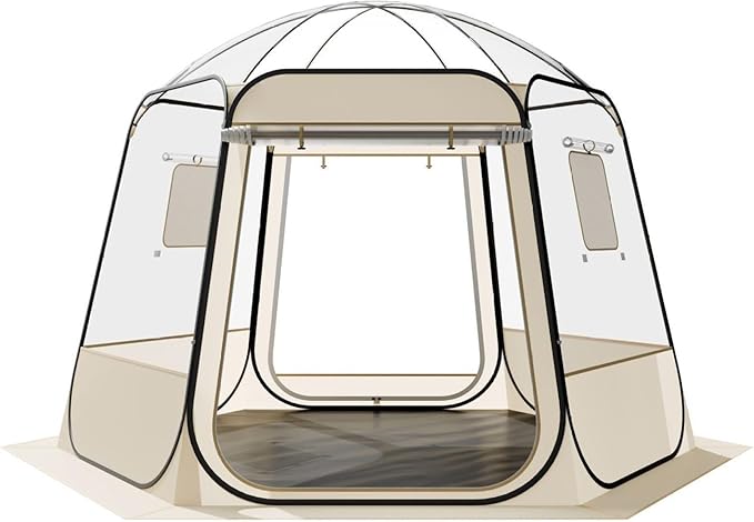 Pop Up Bubble Tent 10 x 9.2 ft - Waterproof Camping Shelter