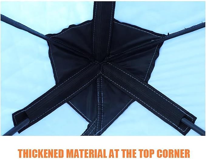 Ice Fishing ShelterIce Fishing TentCold and Warm ProtectionExtra Large SpaceEasy to Open Quicklyfor Night Fishing