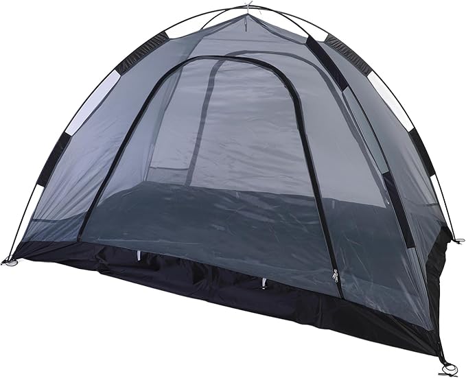 Water Dome Tent Fireproof 2 Person Camping Tent with Snow Skirt and Chimney Hole for Outdoor Hiking Winter Camping Lightweight Portable Durable 210x125x115cm