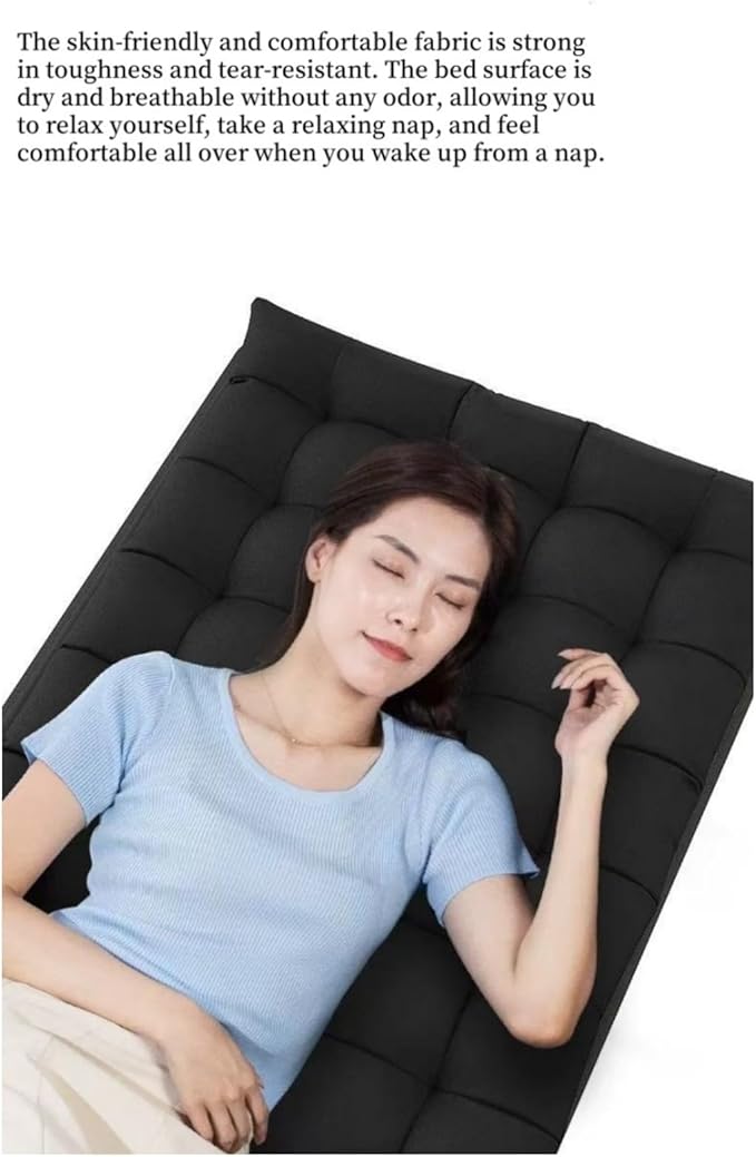is a Foldable and Portable Pearl Cotton pad with a Thickness of 3.15 inches Suitable for Folding beds mattresses Outdoor Floor mats Offices Homes and Outdoor Rest