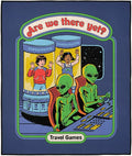 LOGOVISION Steven Rhodes are We There Yet Outdoor Blanket for Picnic Beach Camping Park Tailgate 50x60
