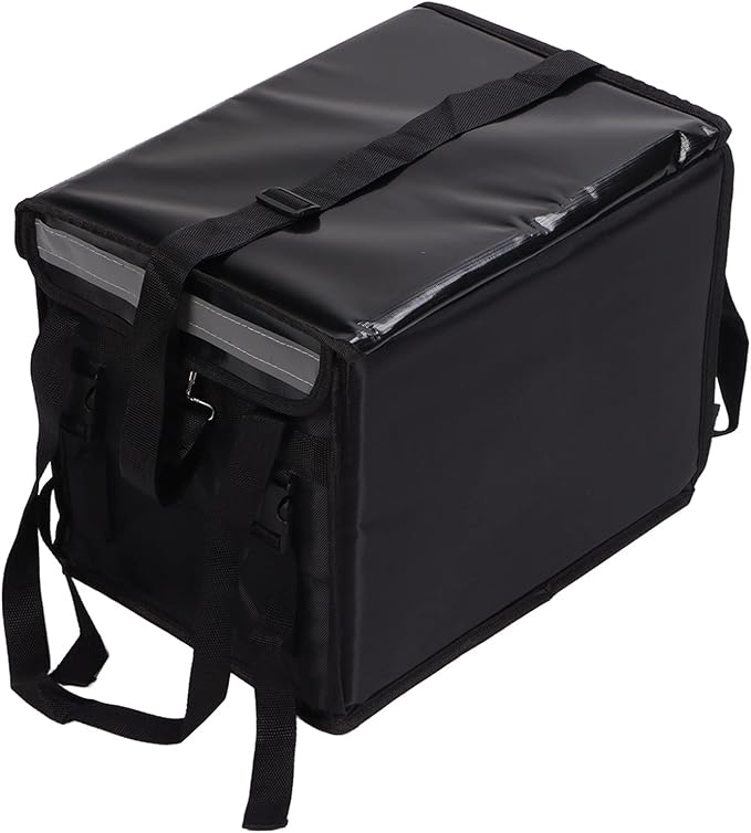 plplaaoo Food Delivery Bag Insulated Large Capacity Backpack with Internal Support Structure for Delivery Drivers Restaurants Oxford Cloth 10L 43.5 x 34.5 x 30cm