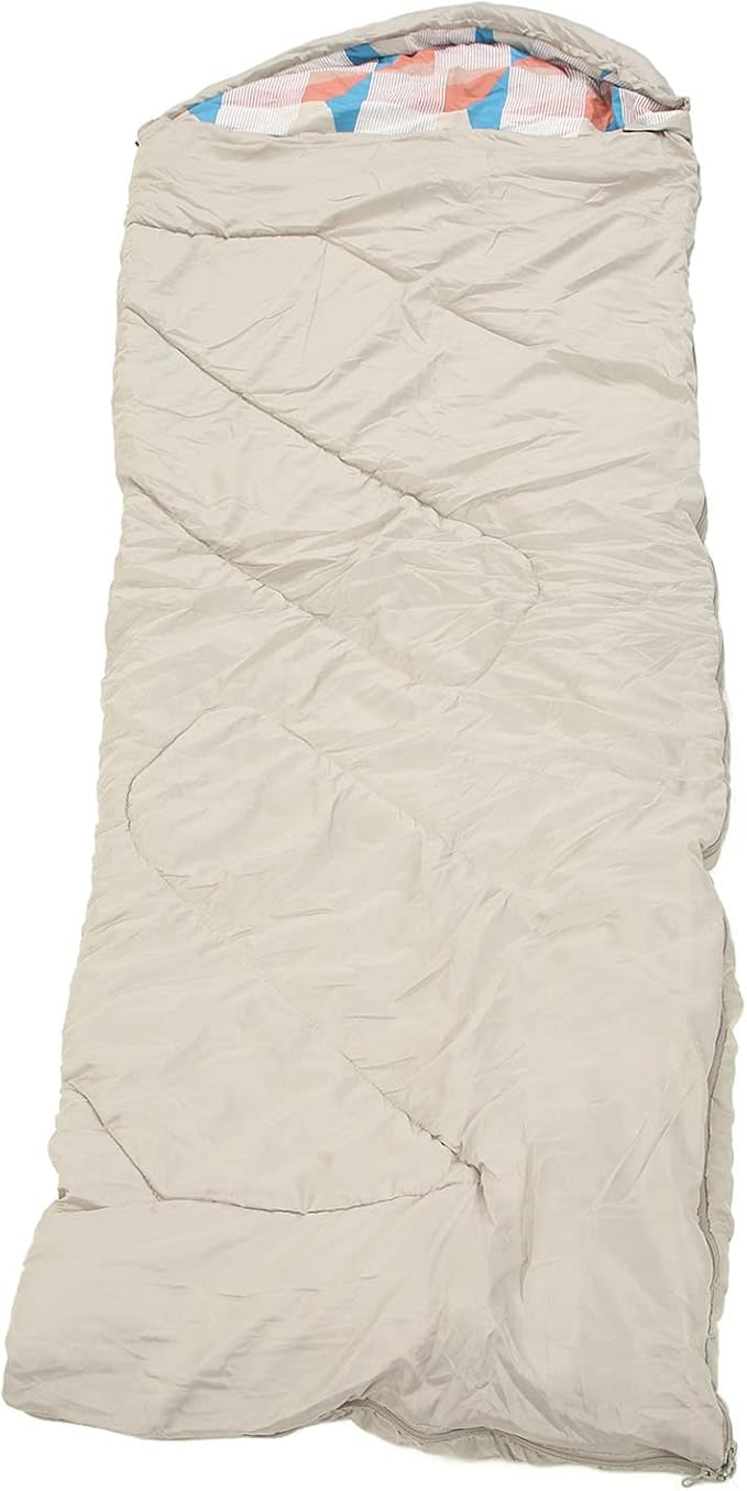 Outdoor Camping Sleeping Bag for Adults Warm Sleeping Bag with Hood Trapezoid Design for Hiking Climbing Lightweight and Portable with Storage Bag Comfortable