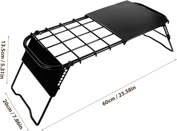 VICASKY Telescopic Folding Table Adjustable Height for Camping BBQ Picnic Portable Outdoor Table