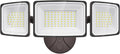 Onforu 130W Flood Lights Outdoor 13000LM Brightness LED Light Outside IP65 Waterproof LED Exterior Floodlight with 3 Adjustable Heads 6500K White Outdoor Security Light for Yard Garage Eave