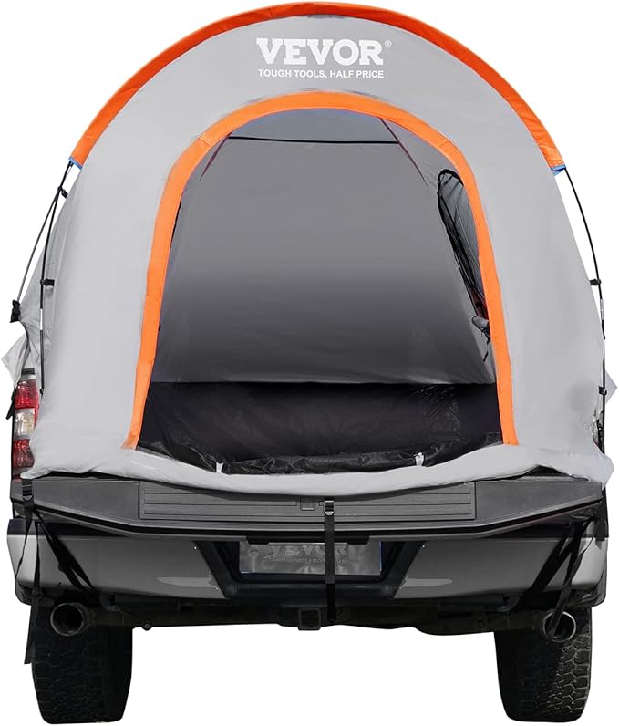 VEVOR SUV and Pickup Truck Camping Tents Waterproof Double Layer Design with Carry Bag Accommodates 2-9 Persons for Outdoor Activities