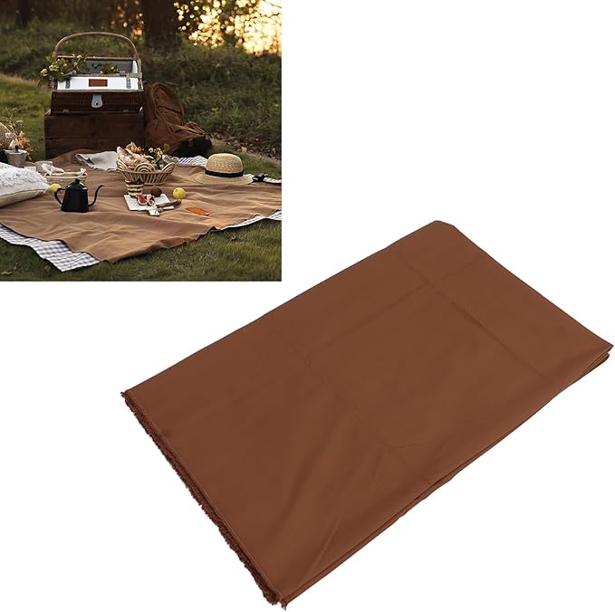 Large Thick Picnic Blanket Outdoor Portable Grass Park Outing Spring Mat with Strap Camping RV Beach Soccer Concerts Hiking Barbecues Mats for Parks Beaches
