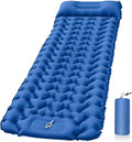 Thickened Inflatable Camping Mattress for Infiniti QX60 2013-2025 SUV 7-Seater Portable Air Bed for Camping Hiking and Outdoor TravelDark Blue