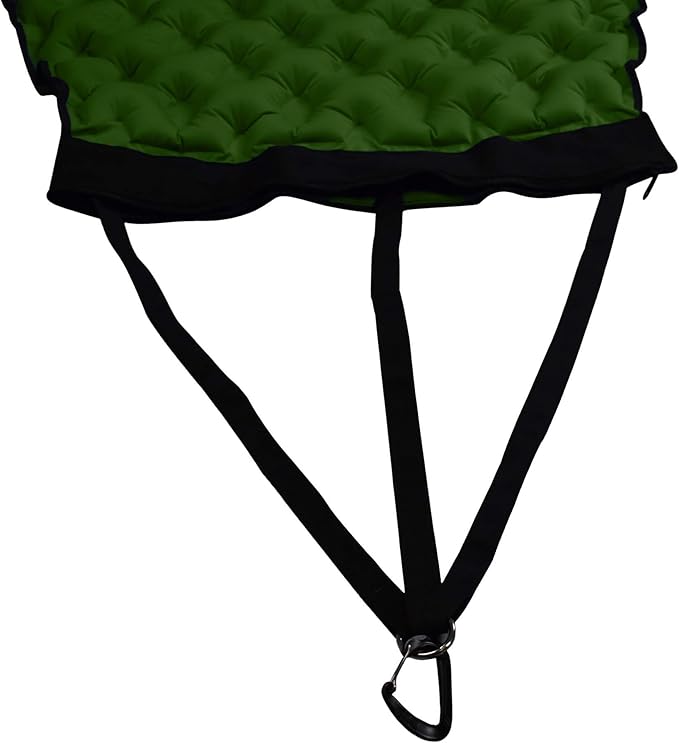 Hammaka Pammock Sleeping Pad That Converts Into an Inflatable Hammock - Great for Camping Backpacking Hiking - Airpad Carry Bag Repair Kit - Compact &amp Lightweight Air Mattress