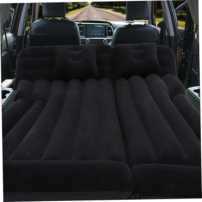 GALPADA 1Set Portable Inflatable Car Mattress Versatile Air Mattress for Travel SUV Backseat Outdoor Camping Durable Design with Comfortable Support for Sleep