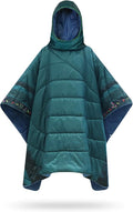 Camping BlanketHoodie Blankets Poncho Outdoor Waterproof Windproof Warm Durable &amp Portable for Stadium Concerts CarTravel Beach Picnic Grass75 * 52 inch