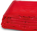 Heavy Duty Tarp 100% Waterproof 12mil Thick PVC Vinyl Tent Tarp for Camping Multi-Purpose Thick Protective Cover Weather Proof Heavy Duty UV Resistant 20 Feet x 30 Feet Red