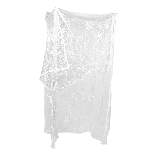 Homoyoyo Bread Machine Cover PVC 28x23x61 Inch Bun Pan Rack Protector Dustproof Anti-Scratch Bread Rack Protective Cover for Bakery and Kitchen Use
