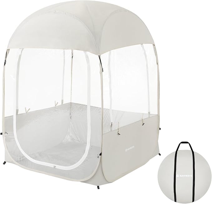 Sports Tent Portable &amp Foldable Pop Up Tents Shelter with Carry Bag Instant Weather Proof Clear View Bubble Tent for Fishing Camping Watching Sports Events