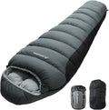 BISINNA Mummy Sleeping Bag for Adults 14-41℉ Cold Weather 3-4 Season Camping Sleeping Bags with Compression Sack for Backpacking Hiking Traveling