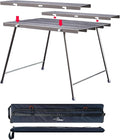 Flexifold Ultralight Aluminum Camping Table Portable Folding Camping Table Small Outdoor Side Table with Carry Bag for Outdoor Cooking Picnic Camp Beach Travel