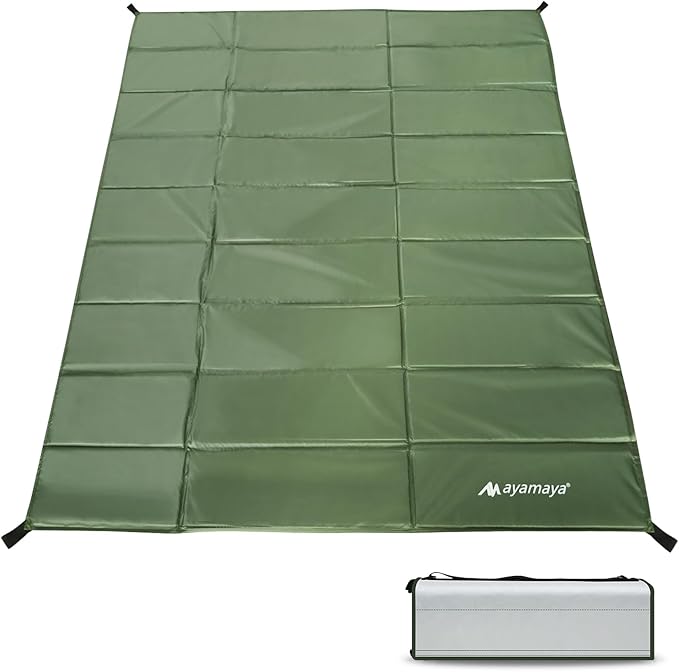 Foam Sleeping Pad for Camping - AYAMAYA Foldable Camping Mattress for 1/2/3/4/5/6 Person Extra Thick Waterproof Tent Footprint Inner Camping Mat for Outdoor Backpacking Hiking Picnic Camping